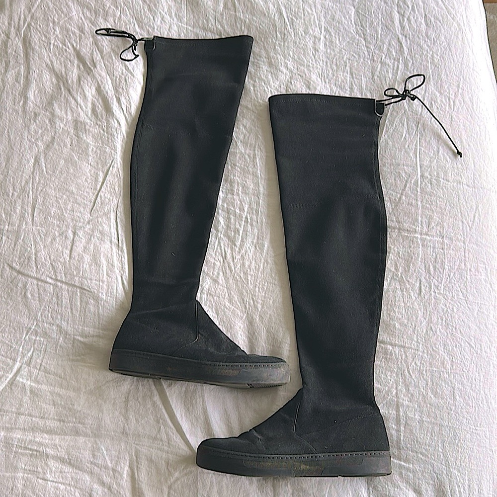 Stuart Weitzman Sneaker Bottom Boot